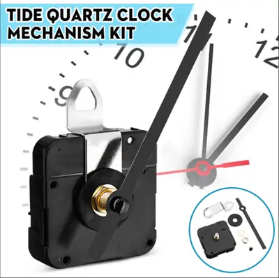 DIY Tide Wall Quartz Tide Clock Movement Motor Mechanism Hands Fitting • $3.89