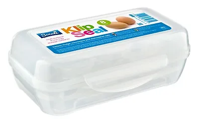 Multipurpose Egg Cup Storage Container Box Plastic Case Holder Food Tray Kitchen • £5.97