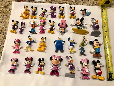 Nice Lot Of 29 Disney Mickey Mouse & Friends PVC Action Figures • $16.50