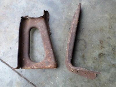 $25 • Buy Vintage Auto Parts  1947 Ford Truck Lower Battery Case Mountings