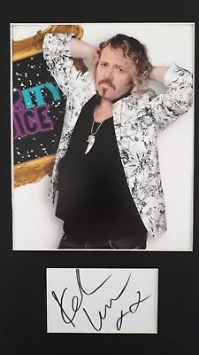 Keith Lemon  Autograph Signed Card (10  X 8  Photo)  Coa 55 • £7.75