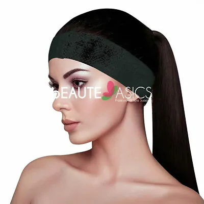 100 Pcs Disposable Headbands With Adjustable Closure For Spa Facial And Makeups • $24.95