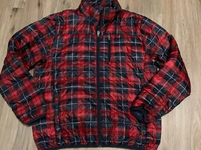 Hawke & Co Mens Large Outdoor Activewear Outdoor Performance Puffer Plaid Jacket • $29.99