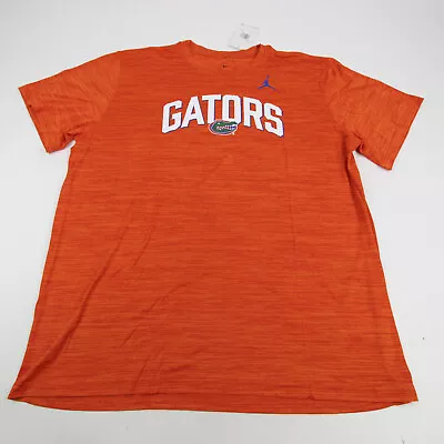 Florida Gators Air Jordan Short Sleeve Shirt Men's Orange/Heather New • $34.19