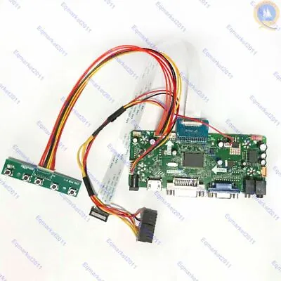 HDMI/DVI/VGA LCD Controller Lvds Converter Board Monitor Kit For G170J1-LE1 • $36.48