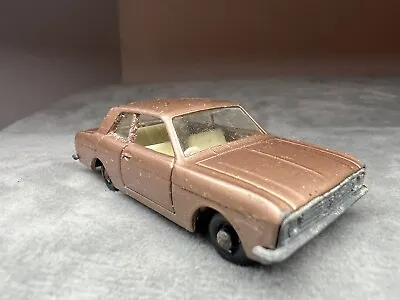 Matchbox #25D Lesney England FORD CORTINA Tan BPW 1968 • $7.90