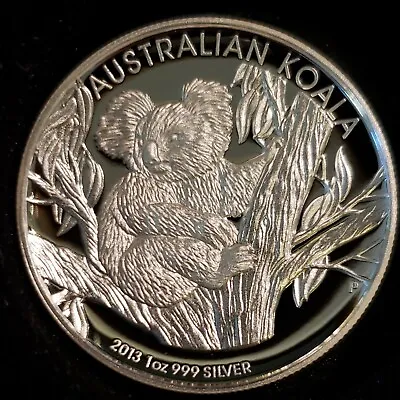 $69.95 • Buy 2013 High Relief Koala Silver Commemorative Coin 1AUD. #1281! (HVBox-010)