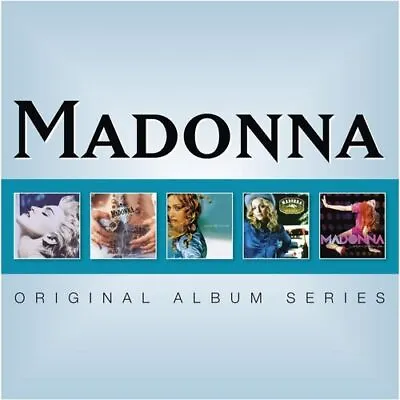 Madonna : Original Album Series CD Box Set 5 Discs (2012) ***NEW*** Great Value • £15.15