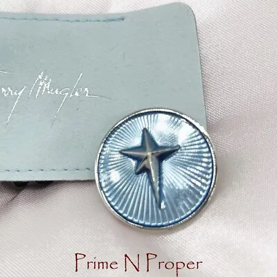 VINTAGE 1997 Thierry Mugler Pin Or Pendant In Thierry Mugler Suede Pouch • $16.90