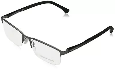 Emporio Armani Men's Eyeglass Frames Gunmetal Rubber EA1041-3130-55 • $74.99