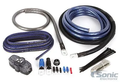 NVX XAPK0 100% Copper 1/0 AWG Gauge Single Car Amplifier Wiring Kit • $253.53