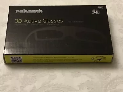 Pergear 3D Active Glasses For Television New Boxed • £10