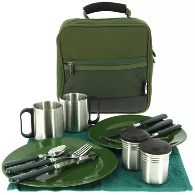 NGT Social Session Cutlery Set Cookware Camping Equipment • £26.99