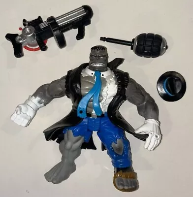 ToyBiz Marvel Battle Damaged Gray Hulk Mr Fixit Loose But Complete *AS IS* • $19.77