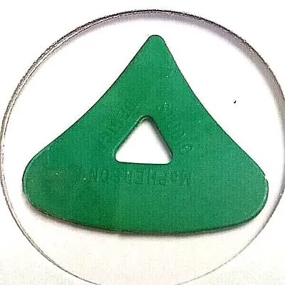 Vintage McPherson Guitar Pick Studio Design - Green -Collectible • $8.99