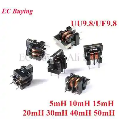 5pcs UU9.8 Common Mode Choke Inductor 5-50mH Filter Copper • $10.24