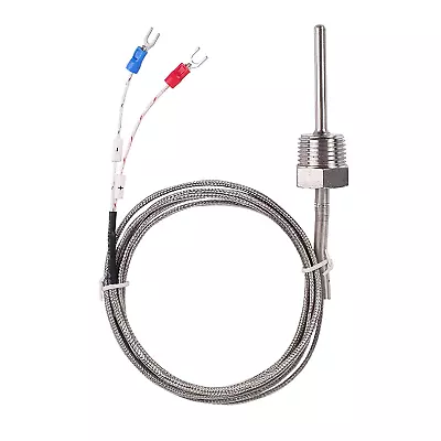 Waterproof K Type Thermocouple - Temperature Sensor Probe For PID Controller Two • $15.27