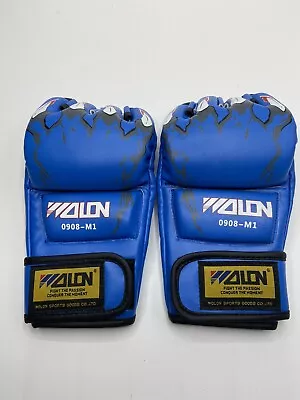 WOLON MMA UFC Half Padded Finger Training Gloves Training Sporting Claw Design • $18.99