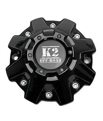 K2 Off-Road Gloss Black Wheel Center Cap 903L196 • $49.99