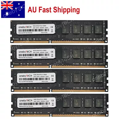 AU 32GB 4X8GB DDR3-12800U 1600MHz Desktop Memory For ASUS Z170-A-motherboard • $83.99