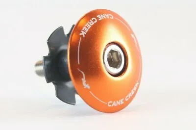 NEW Cane Creek 1 1/8  Headset Top Cap Bolt And Star Nut 1 1/8  ORANGE MANGO • $19