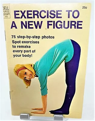 Vintage 1964 Dell Purse Book EXERCISE TO A NEW FIGURE #2431 Mini Booklet • $32.99