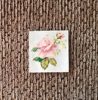 Vintage Stickers - 80's Sandylion Matte Victorian Rose Mod - Good Condition • $2