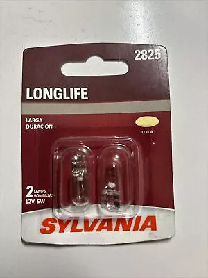 License Plate Light Bulb-Sylvania Long Life 2825 2 Pack • $6