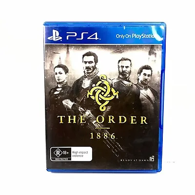 The Order 1886 PS4 PlayStation 4 Free Postage • $15.85