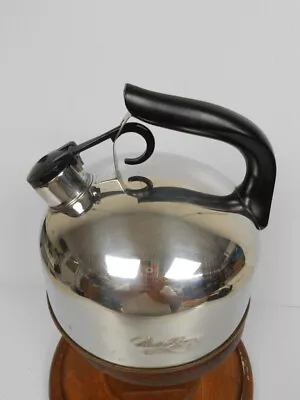 Paul Revere Ware Copper Bottom 2 Qt Whistling Tea Kettle 88-C Stovetop • $17.95