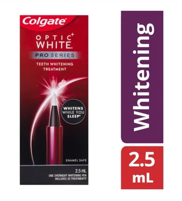 $17.99 • Buy COLGATE Optic White Overnight Teeth Whitening Treatment Pen 2.5ML; Pro Series