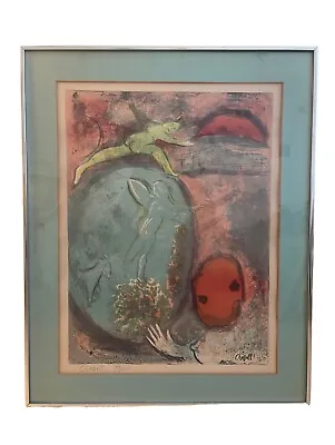 Marc Chagall Original Color Lithograph Signed In Plate And Pencil • $500