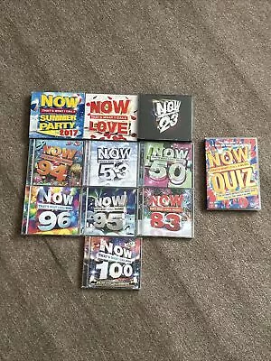 Now That’s What I Call Music Rare Original CD Plus Now Quiz Dvd Bundle Ex • £35.99