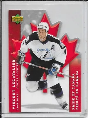 2007-08 Upper Deck McDonald's Vincent Lecavalier Pride Of Canada # PC4 • $1.08