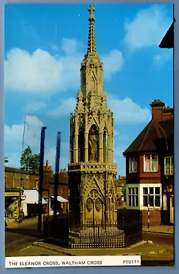 Rp Postcard Eleanor Cross Waltham Cross Nr Enfield Cheshunt Broxbourne Edmonton • £0.99