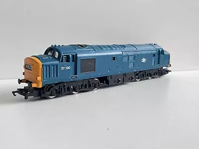 Vintage Hornby BR Class 37 Diesel BR Blue RN 37130 • £39.95