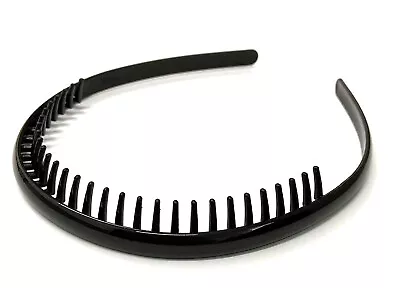 Sharks Tooth Zig Zag Hair Band Toothed Headband Alice Band Sports Ladies Mens • £3.95