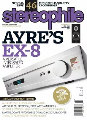 $8.99 • Buy Stereophile Magazine February 2019 Ayre's EX-8