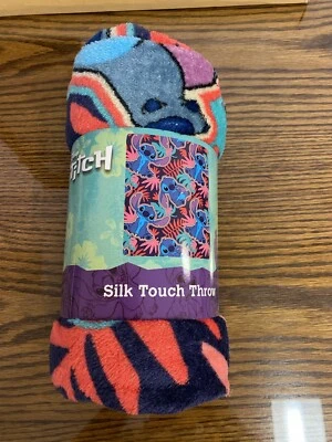 $10 • Buy New Disney Stitch 40in X 50in Silk Touch Throw Blanket.