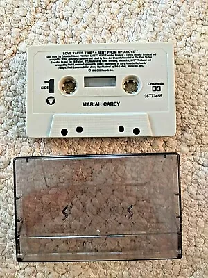 MARIAH CAREY Cassette Single Love Takes Time/Sent From Above 1990 Columbia • $5