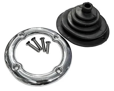 Gear Stick Leaver Chrome Bezel Ring & Gaiter Kit For MGB & MGB GT 62-80 AHC187K • $24.12