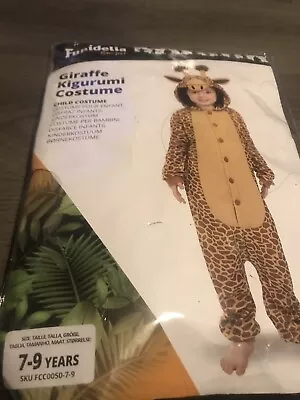 Funidelia Giraffe Kigurumi Child Costume 7-9years • £12