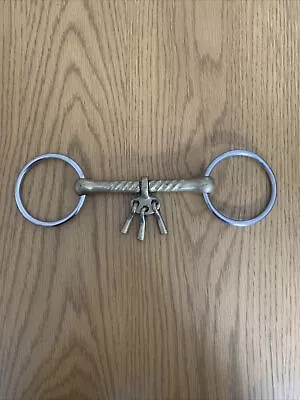 Mouthing Breaking Loose Ring Horse Bit With Player Keys For Young Horse -5” • £10