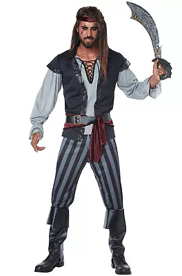 Brand New Scallywag Pirate Men Adult Costume • $33.77