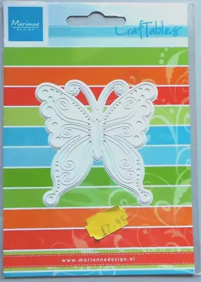 Marianne Design Card Craft Die 1 Piece Butterfly 6.9cm Wide • £5.99