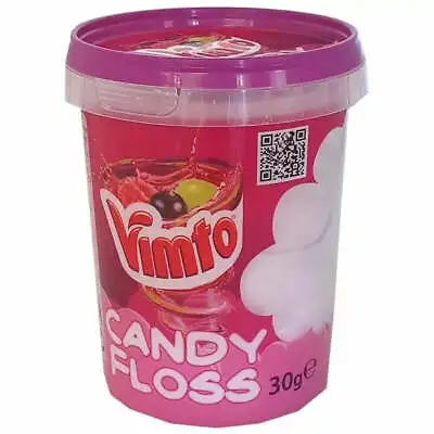 Vimto Candy Floss Tub 30g - 12 X 30g Tubs • £21.87