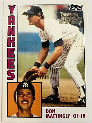 DON MATTINGLY 2018 Topps Archives Topps Rookie History #8 New York Yankees • $2.34