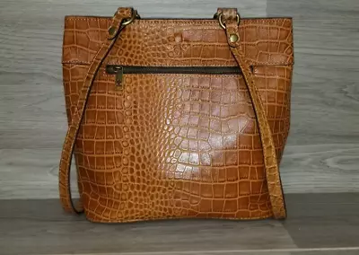 Patricia Nash Albi Convertible Backpack - Distressed Vintage Croc  - NWT • $159.99