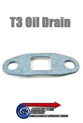 T3 Turbo Oil Drain Gasket - For Datsun S130 280ZX L28ET Turbo • $6.79