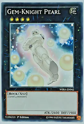 Yugioh Gem-Knight Pearl WIRA-EN042 Common 1st Edition • $1.23